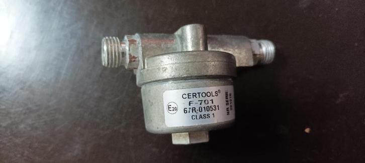 gasfles filter, Caravans en Kamperen, Kampeeraccessoires, Zo goed als nieuw, Ophalen of Verzenden