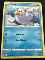 Seel Pokemon card, Foil, Ophalen of Verzenden, Losse kaart, Zo goed als nieuw