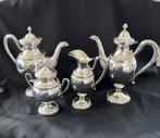 Mooi Verzilverde Koffie/Thee Set, Antiek en Kunst, Antiek | Goud en Zilver, Ophalen of Verzenden