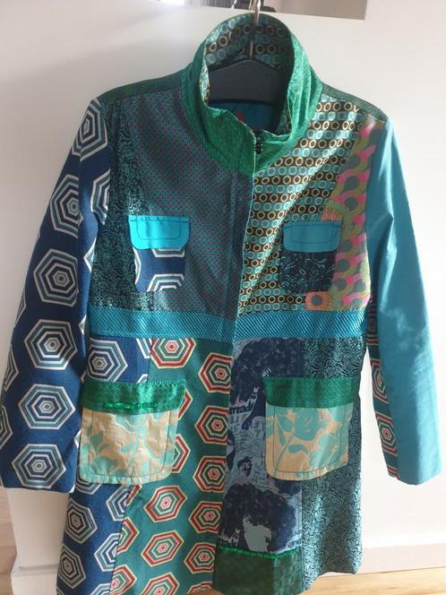 Zomer/tussenjas van het merk Desigual, Kleding | Dames, Jassen | Zomer, Zo goed als nieuw, Maat 42/44 (L), Ophalen of Verzenden