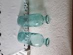 2 glazen vazen/ flessen, Ophalen, Overige kleuren, Minder dan 50 cm, Glas