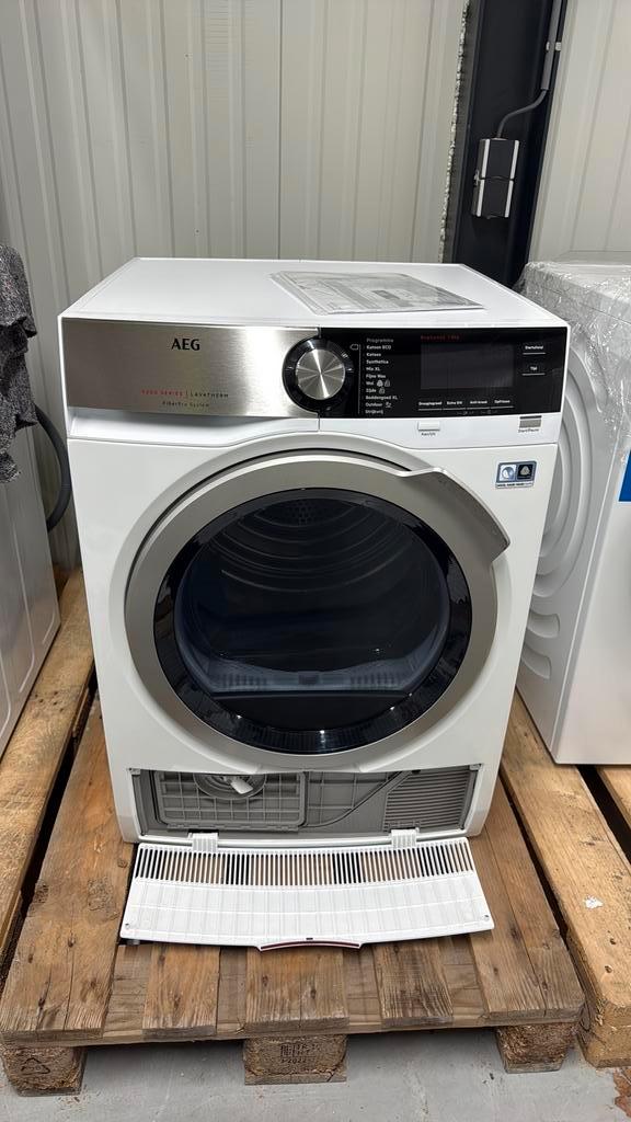 AEG 9000 Series - FiberPro System - 9KG - WARMTEPOMPDROGER -, Witgoed en Apparatuur, Wasdrogers, Zo goed als nieuw, Overige typen