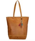 Micmacbags Friendship Shopper Camel kleur, Ophalen of Verzenden, Zo goed als nieuw, Bruin, Shopper