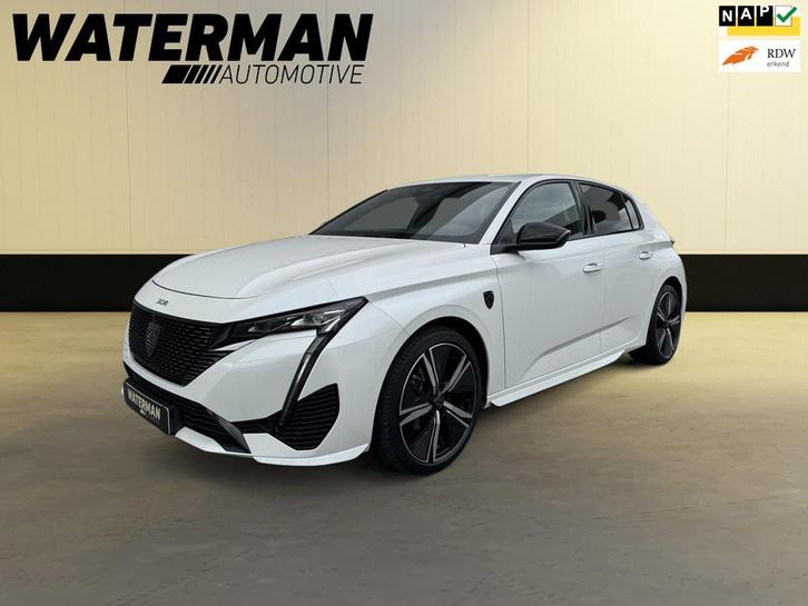Peugeot 308 1.2 PureTech GT-Line 130 PK AUTOMAAT/KEYLESS/CAM, Auto's, Peugeot, Bedrijf, Te koop, 360° camera, ABS, Adaptive Cruise Control