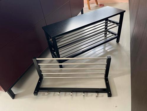 IKEA Tjusig Schoenenrek & Kapstok, Huis en Inrichting, Kasten | Schoenenkasten, Gebruikt, Ophalen