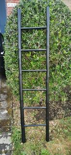 Decoratieve houten trap ladder voor kleedjes of handdoeken, Ophalen, Gebruikt