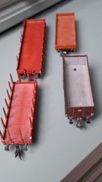 4 x Open WAGON 3 fleischmann, Hobby en Vrije tijd, Gebruikt, Gelijkstroom, Fleischmann, Wagon