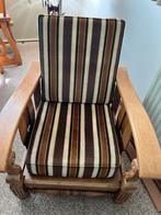 Vintage rookstoel, eikenhout, Ophalen