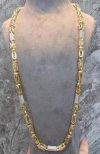 14k Gouden Koningsketting | 70 cm, Ophalen of Verzenden, Nieuw, Goud