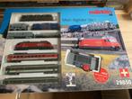 Märklin 29850 H0 Zwitserse set met twee locomotieven, Hobby en Vrije tijd, Modeltreinen | H0, Wisselstroom, Treinset, Ophalen of Verzenden