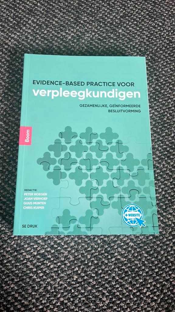 Chris Kuiper - Evidence-based practice voor verpleegkundigen, Boeken, Schoolboeken, Zo goed als nieuw, Nederlands, Overige niveaus