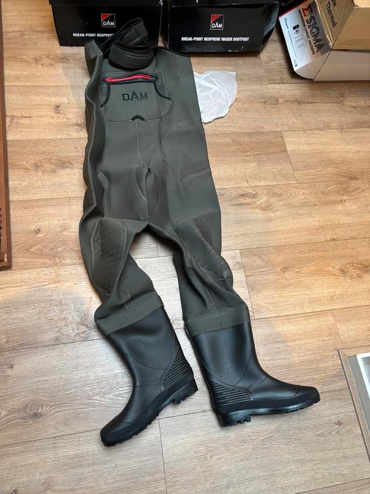 Nieuwe Dam neopreen waadpak maat 40/41, Watersport en Boten, Hengelsport | Roofvissen, Nieuw, Overige typen, Ophalen of Verzenden