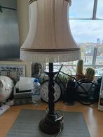 Schemer lamp eiken donker, Ophalen of Verzenden, Zo goed als nieuw, Minder dan 50 cm