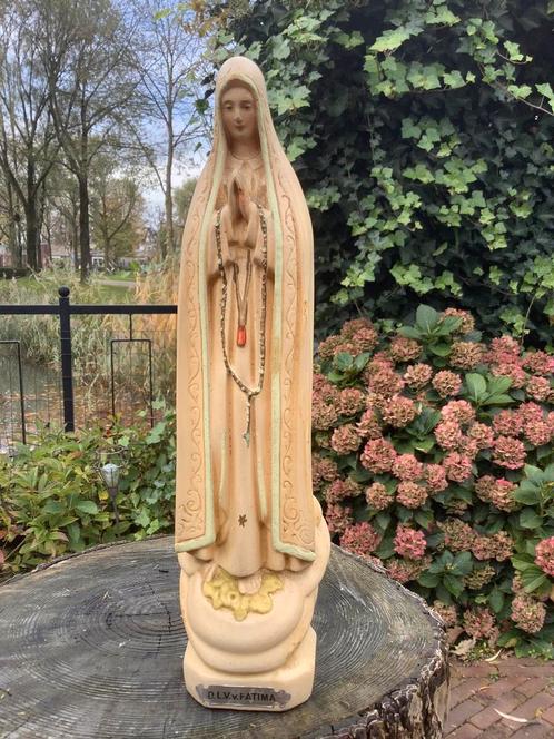 Leuk Brocante Mariabeeld ❤️ O.L.V Fatima, Antiek en Kunst, Antiek | Religie, Ophalen of Verzenden