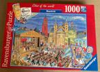 Schmidt puzzel 1000 st. Benjamin Blümchen -  Thomas Kinkade, Hobby en Vrije tijd, Denksport en Puzzels, Ophalen of Verzenden, 500 t/m 1500 stukjes