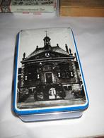 Blik met afbeelding middelharnis (vlgnr 1) bakkerij v helden, Verzamelen, Blikken, Ophalen of Verzenden, Zo goed als nieuw, Overige