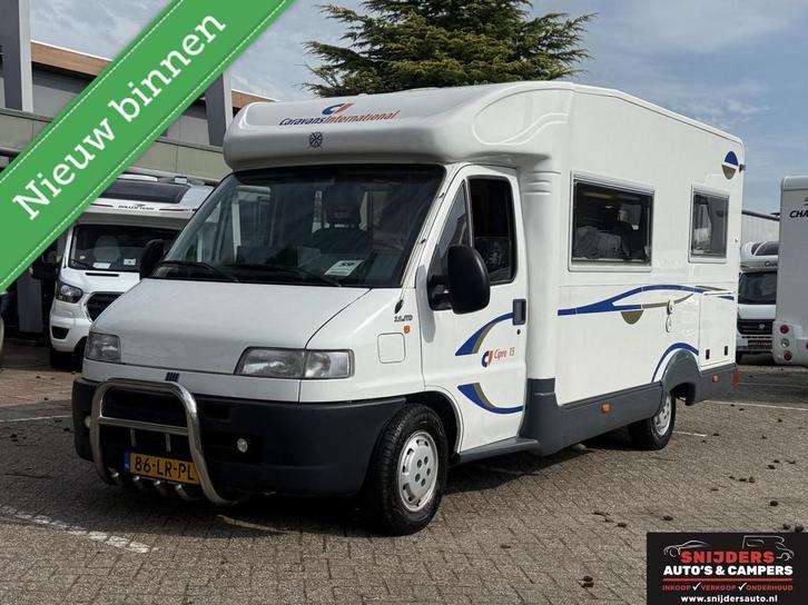 Caravans internat. spa CIPRO 15 in zeer goede staat, Caravans en Kamperen, Campers, Bedrijf, tot en met 4, Half-integraal, Overige merken