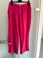 linnen broek van Transfer ,M/ L , roze , als nieuw  ., Ophalen of Verzenden, Zo goed als nieuw, Roze