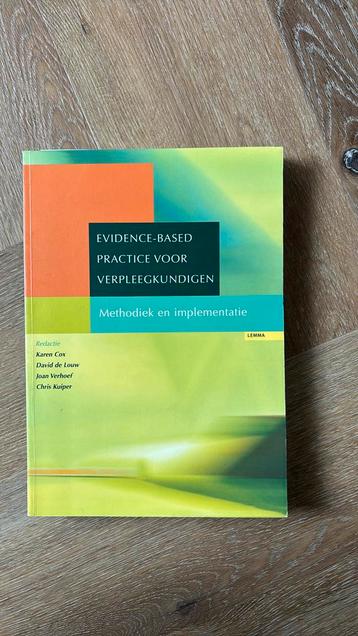 Evidence-based practice voor verpleegkundigen beschikbaar voor biedingen