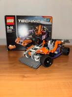 Lego technic Race kart, Ophalen of Verzenden, Zo goed als nieuw, Complete set, Lego