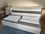 Ikea bed, ondershuifbed en lades (Slakt), Huis en Inrichting, Ophalen, 90 cm, Eenpersoons, Wit