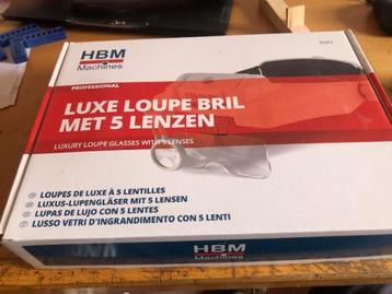 HBM luxe loup bril met 5 lenzen beschikbaar voor biedingen