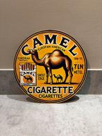 Mancave Bar Café Wanddecoratie metalen bordje merk Camel, Ophalen of Verzenden, Zo goed als nieuw, Reclamebord
