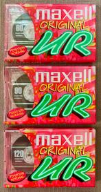 NOS Maxell UR60 UR90 UR120 cassettebandjes UR 60 90 120 OVP, 2 t/m 25 bandjes, Ophalen of Verzenden, Maxell, Nieuw in verpakking