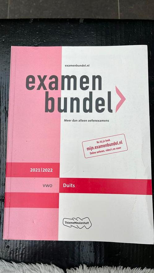 Examenbundel VWO Duits 2021/2022, Boeken, Schoolboeken, Zo goed als nieuw, Duits, VWO, Ophalen of Verzenden