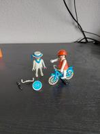 Playmobil fietsers (incompleet) set 3573 uit de jaren 80, Ophalen of Verzenden, Gebruikt, Los playmobil