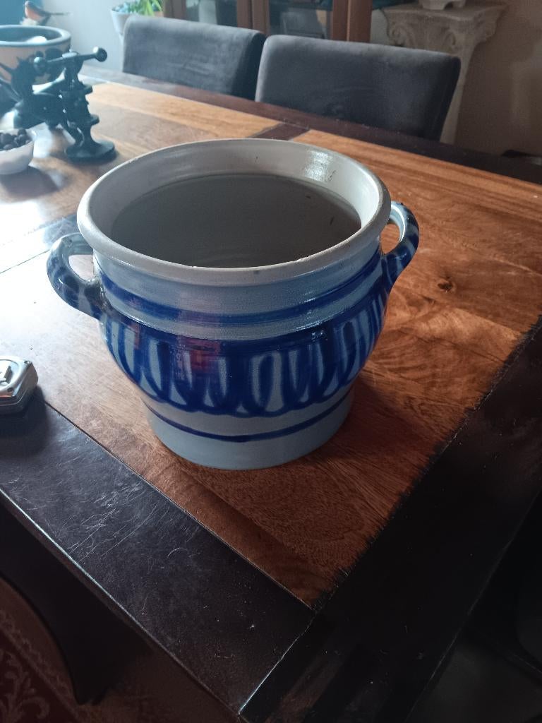 6 aardewerk Keulse potten klein en groot, Ophalen