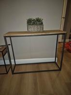 Industriële Sidetable - 98cm Breed, Huis en Inrichting, Tafels | Sidetables, Ophalen of Verzenden