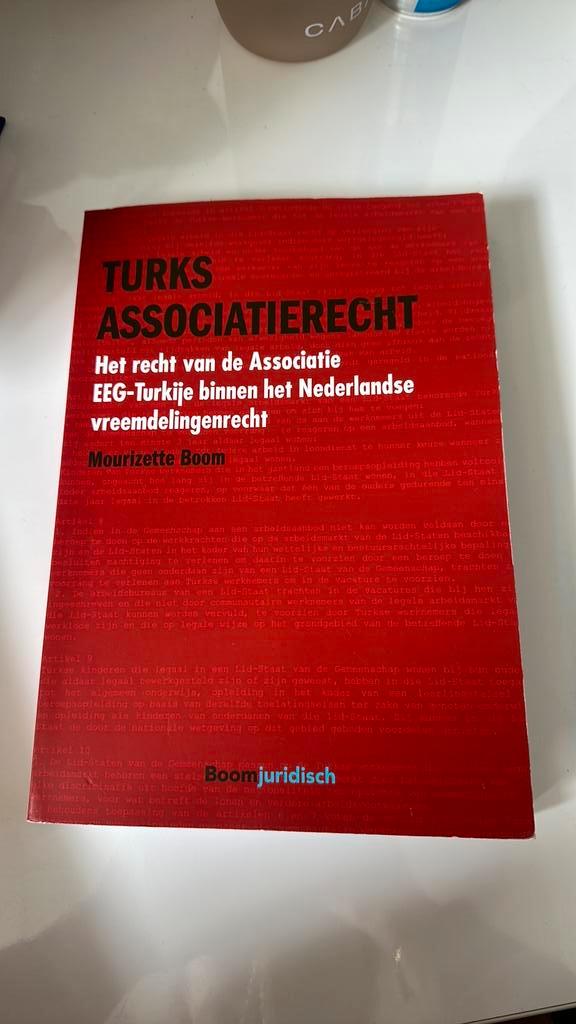 Mourizette Boom - Turks associatierecht, Boeken, Wetenschap, Nieuw, Sociale wetenschap, Ophalen of Verzenden