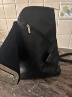 Dames lederen tas, Sieraden, Tassen en Uiterlijk, Tassen | Reistassen en Weekendtassen, 40 tot 60 cm, 30 cm of meer, Zwart, Minder dan 35 cm