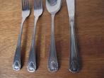 4 vintage KWF rostfrei bestek oester schelp 19-22cm 1960 p s, Ophalen of Verzenden