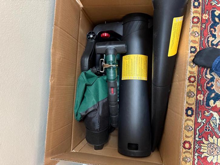 Parkside Bladblazer / Zuiger - Zo goed als nieuw!, Tuin en Terras, Bladblazers, Zo goed als nieuw, Handgedragen, Elektrisch, Met opvangzak