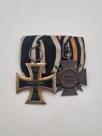 Ww1 2-medal ordenspange, Ophalen of Verzenden, Duitsland