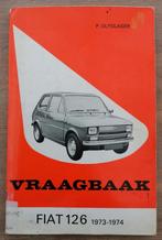 Vraagbaak Fiat 126 / Bosmal, Gelezen, Ophalen of Verzenden, Overige merken, Piet Olyslager