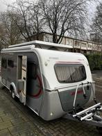 Eriba Feeling 425 met Mover, Thule dakluifel, fietsendrager, 75 kg, Treinzit, Particulier, 5 tot 6 meter