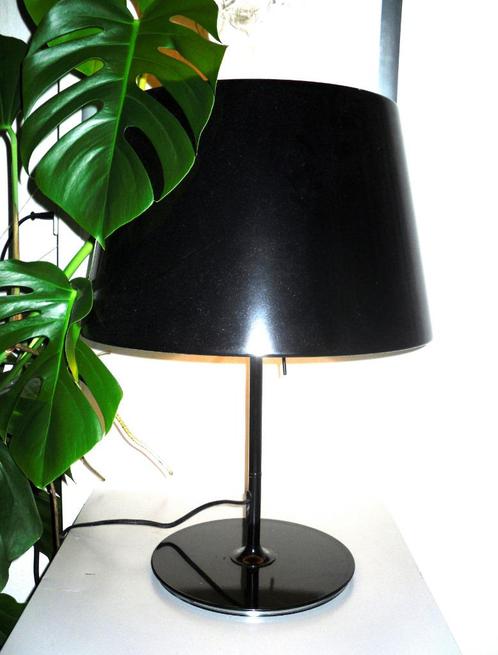 Kulla van Ikea - Hoogglans Zwart, Huis en Inrichting, Lampen | Tafellampen, Zo goed als nieuw, 50 tot 75 cm, Metaal, Ophalen