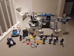 Playmobil Politiebureau met Helikopter & Auto's, Ophalen, Gebruikt