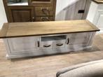 Buitenkans! Tv dressoir Silvercreek, Ophalen, 150 tot 200 cm, Eikenhout, Klassiek, landelijk