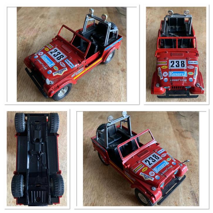 Jeep CJ-7 (Bburago), Hobby en Vrije tijd, Modelauto's | 1:24, Ophalen of Verzenden