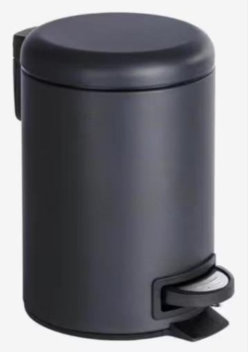 ZGAN! Wenko pedaalemmer 5 liter zwart € 11,99 beschikbaar voor biedingen