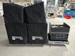 Set HK Pro met Dynacord versterkers, Ophalen, Zo goed als nieuw, 120 watt of meer, Overige merken