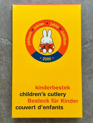 NIJNTJE KINDERBESTEK   - ZILVER - beschikbaar voor biedingen