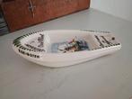 Oude asbak in vorm van bootje - Oud Alblas - boot, Verzamelen, Scheepvaart, Ophalen of Verzenden, Gebruiksvoorwerp