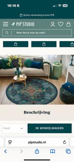 Vloerkleed 200 cm Pip Studio, Huis en Inrichting, Stoffering | Tapijten en Kleden, Ophalen, Overige kleuren, Rond, 200 cm of meer