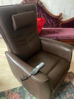 Prominent Elektrische Sta-op Stoel, Huis en Inrichting, Fauteuils, Ophalen, Gebruikt, Leer, 75 tot 100 cm