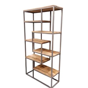 Actie! Boekenkast Amersfoort | 200 cm | Mango | Van €669 beschikbaar voor biedingen